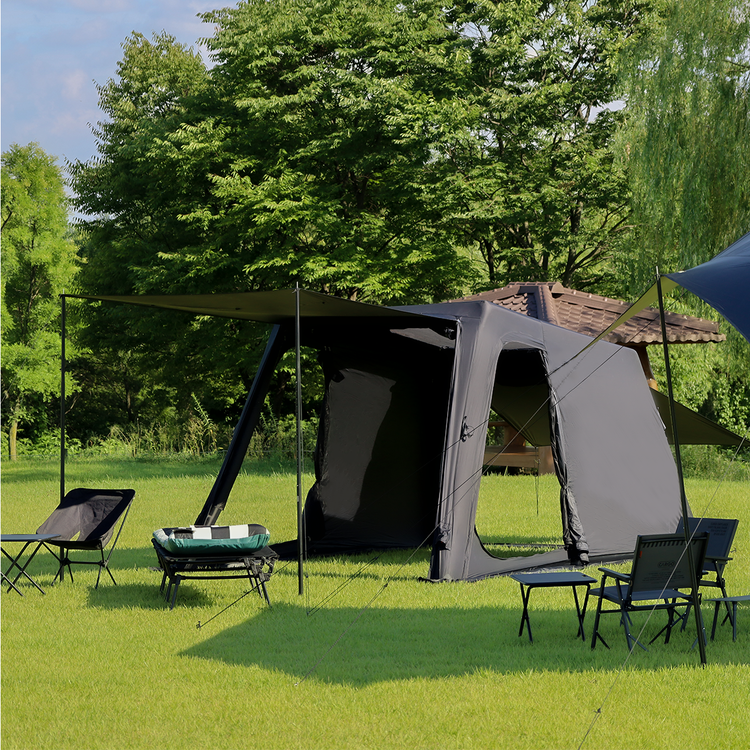 DICE SHELTER エアシェルター 内蔵電動ポンプ式 キューブ型テント