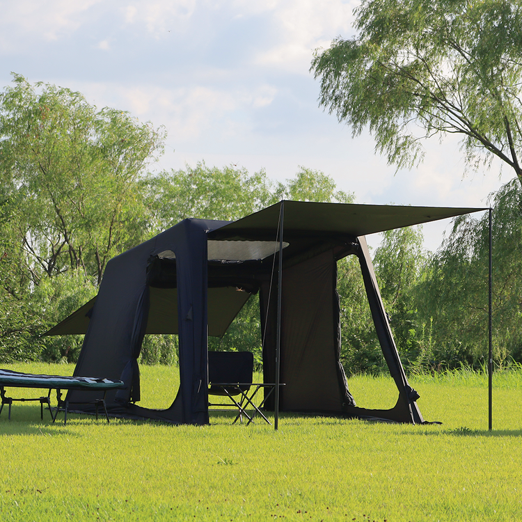 DICE SHELTER エアシェルター 内蔵電動ポンプ式 キューブ型テント